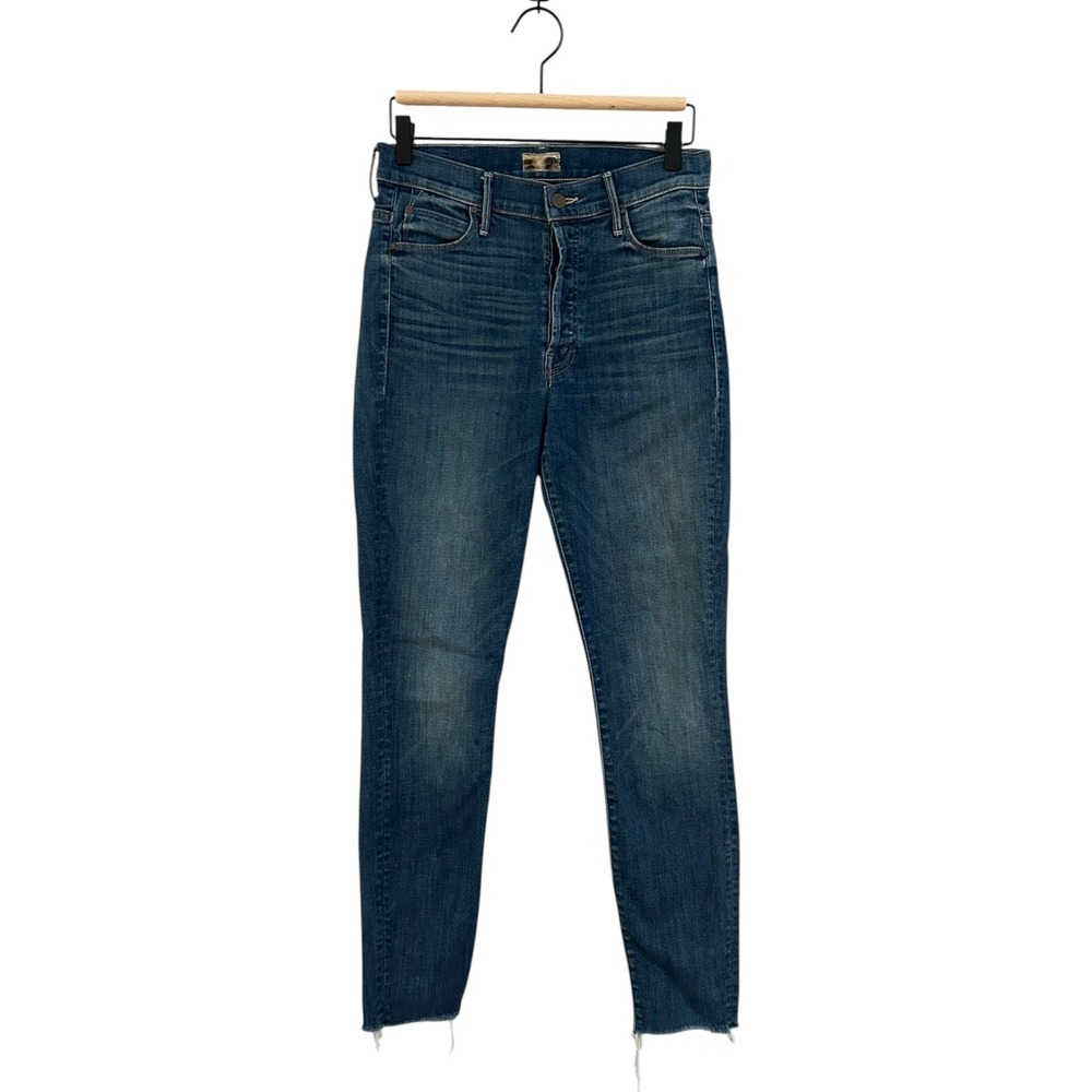 MOTHER The Stunner Ankle Fray Whatcha Got Cookin' Jeans‎ Button Fly Size 27